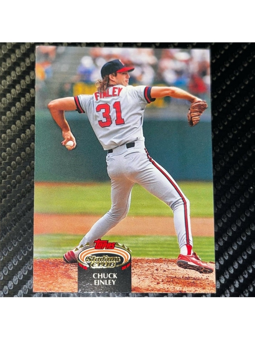 CHUCK FINLEY 1992 TSC #315 CALIFORNIA ANGELS BASEBALL TRADING CARD VINTAGE